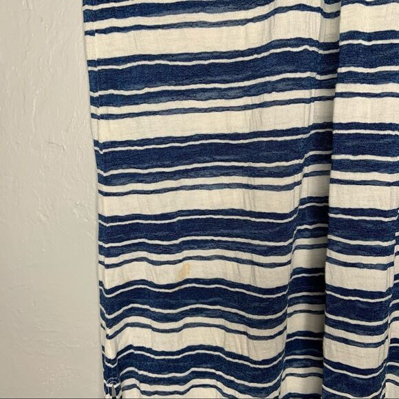 Joss Tulum Striped Blue and White Cover up Dress - Picture 10 of 12